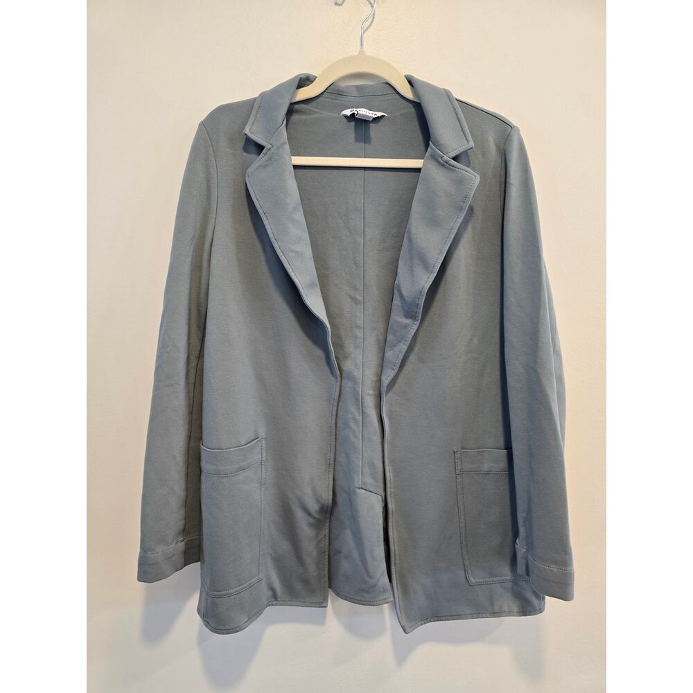 Athleta Eastbound Blazer Sage Green Women Size 8.